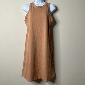 A New Day Tan Sleeveless Dress XS
